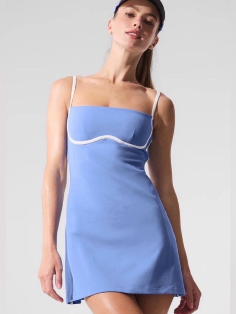 ALO streamline Airbrush tennis dress. Size extra small. NEW!